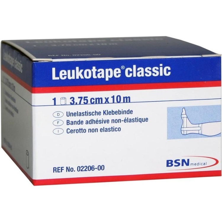 LEUKOTAPE Classic 3,75 cmx10 m weiß 1 St