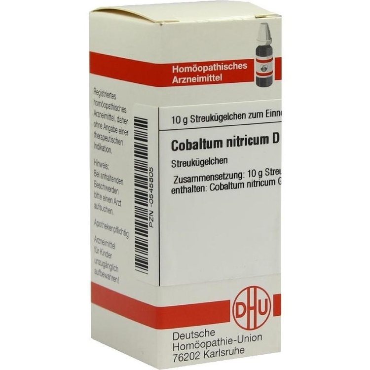 COBALTUM NITRICUM D 12 Globuli 10 g