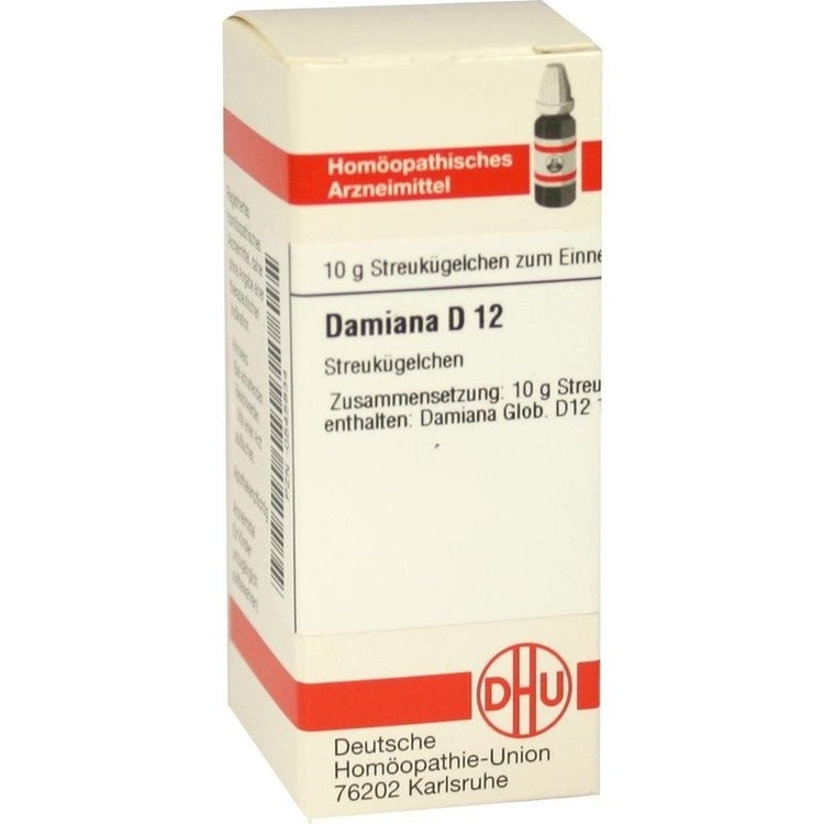 DAMIANA D 12 Globuli 10 g