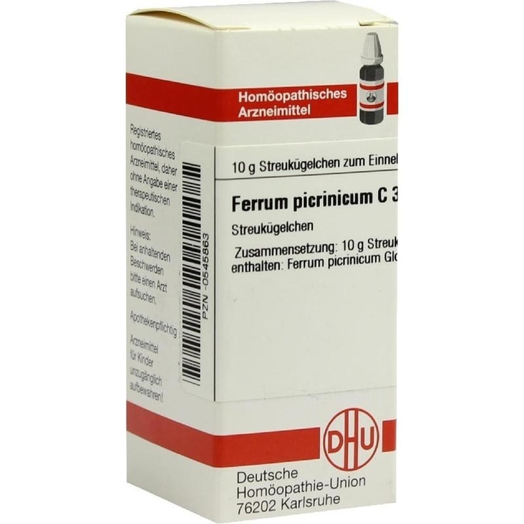 FERRUM PICRINICUM C 30 Globuli 10 g