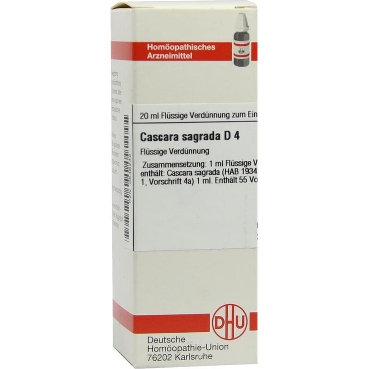 CASCARA SAGRADA D 4 Dilution 20 ml