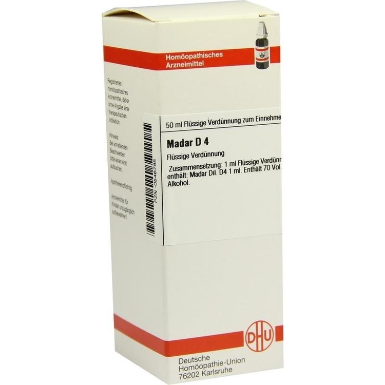 MADAR D 4 Dilution 50 ml