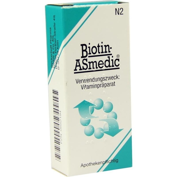 BIOTIN ASMEDIC 2,5 mg Tabletten 40 St