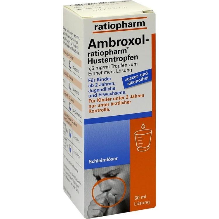 AMBROXOL-ratiopharm Hustentropfen 50 ml