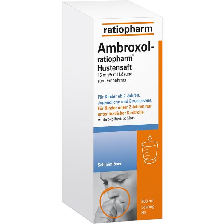 AMBROXOL-ratiopharm Hustensaft 250 ml