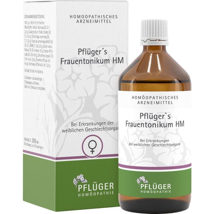 PFLÜGER'S Frauentonikum HM Tropfen 200 ml