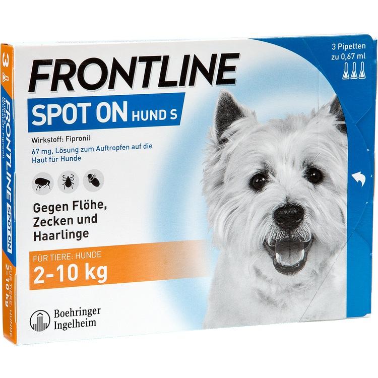 FRONTLINE Spot on H 10 Lösung f.Hunde 3 St