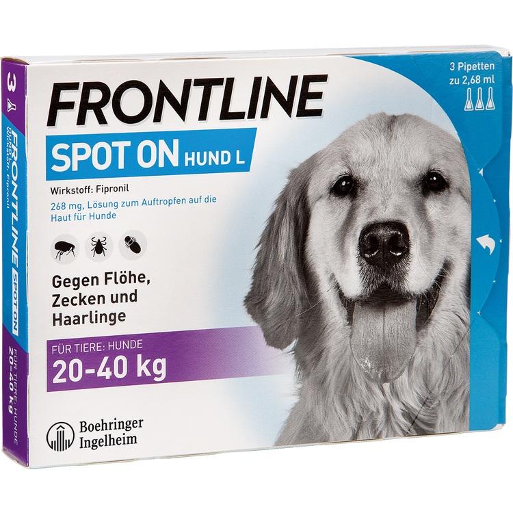 FRONTLINE Spot on H 40 Lösung f.Hunde 3 St
