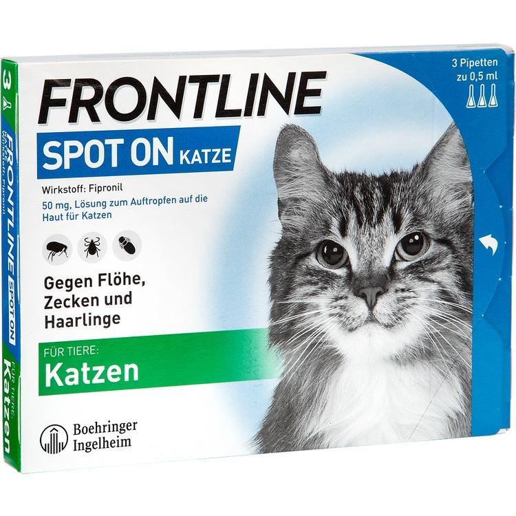 FRONTLINE Spot on K Lösung f.Katzen 3 St