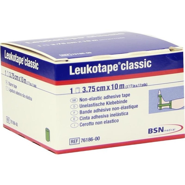 LEUKOTAPE Classic 3,75 cmx10 m grün 1 St