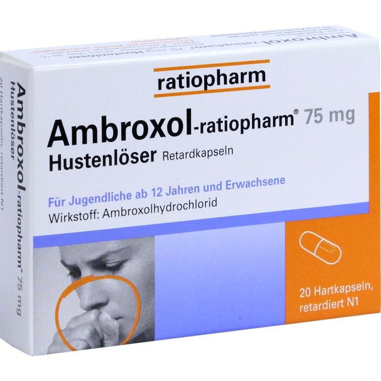 AMBROXOL-ratiopharm 75 mg Hustenlöser Retardkaps. 20 St