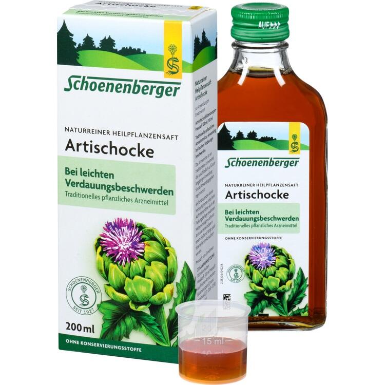 ARTISCHOCKENSAFT Schoenenberger 200 ml