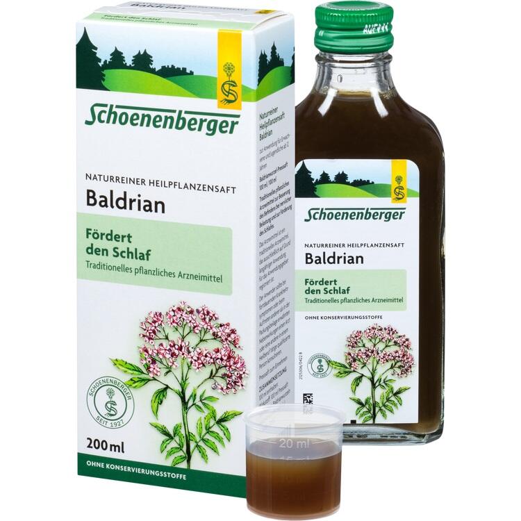 BALDRIAN HEILPFLANZENSÄFTE Schoenenberger 200 ml
