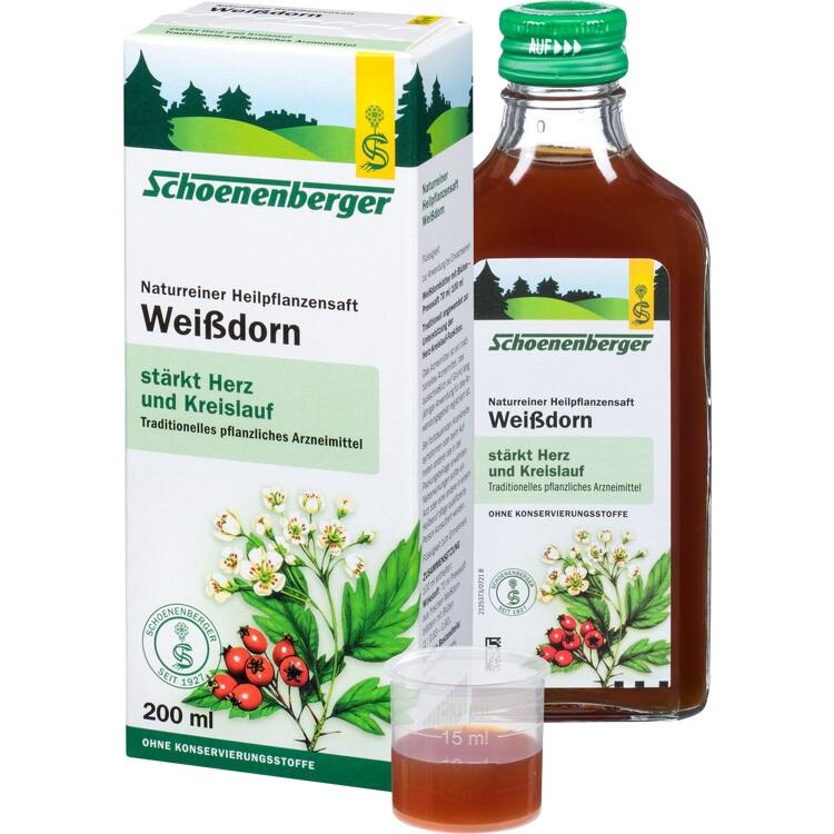 WEISSDORN SAFT Schoenenberger 200 ml