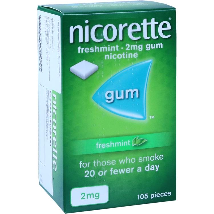 NICORETTE Kaugummi 2 mg freshmint 105 St