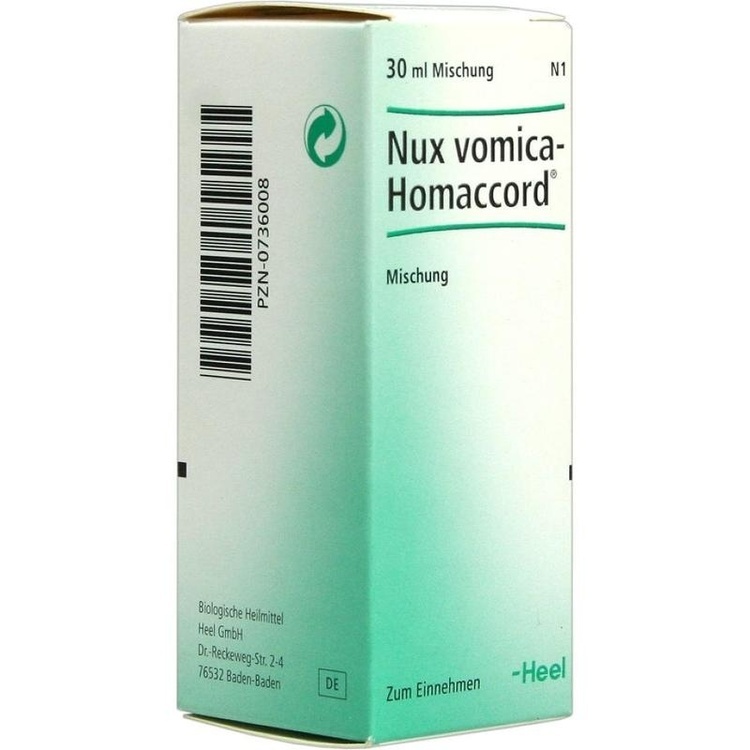 NUX VOMICA HOMACCORD Tropfen 30 ml
