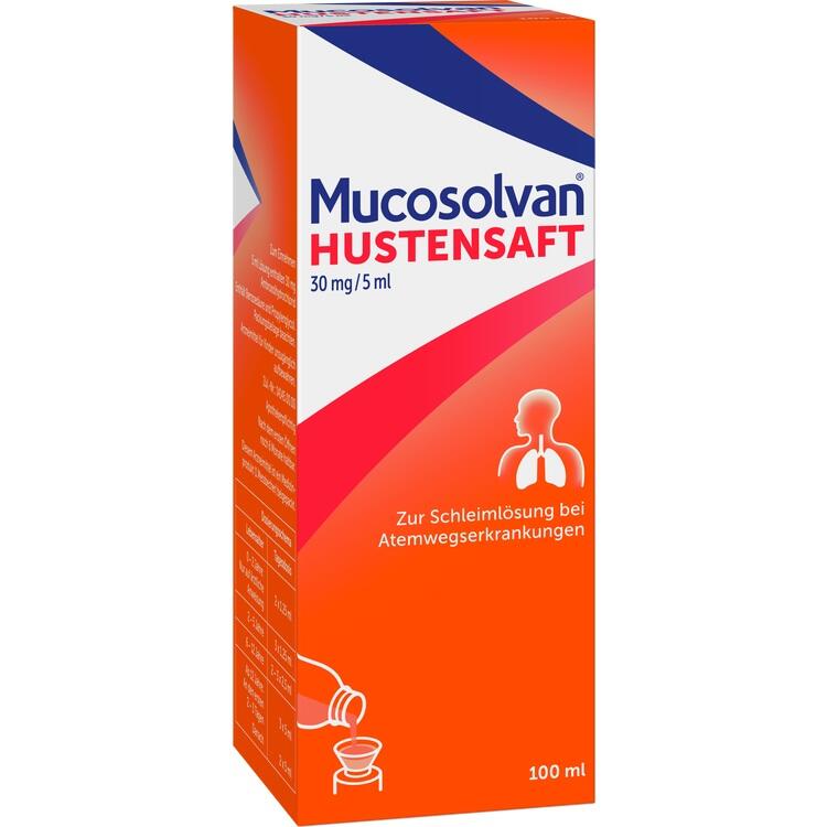 MUCOSOLVAN Saft 30 mg/5 ml 100 ml