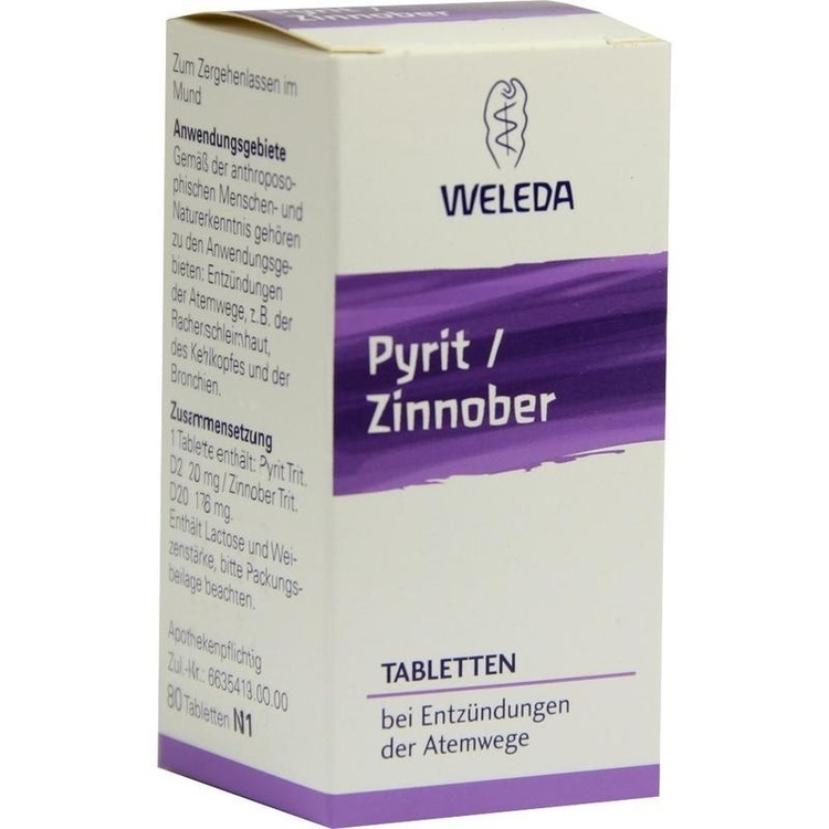 PYRIT ZINNOBER Tabletten 80 St