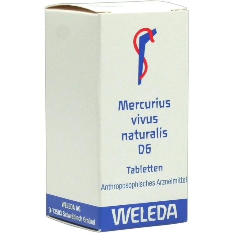 MERCURIUS VIVUS NATURALIS D 6 Tabletten 80 St