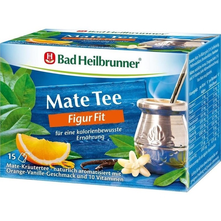 BAD HEILBRUNNER Mate Tee Figur-Fit Filterbeutel 15X1.8 g