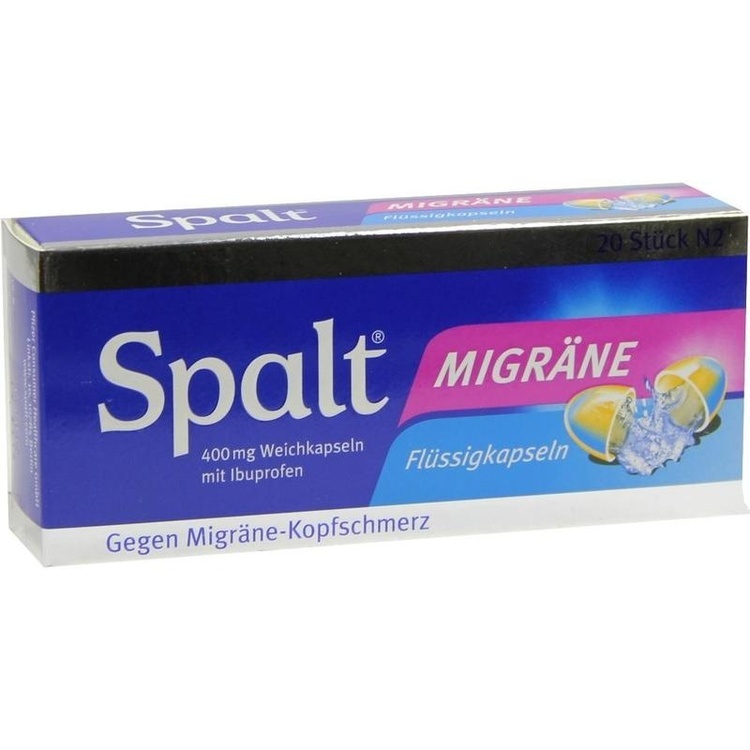 SPALT Migräne Weichkapseln 20 St