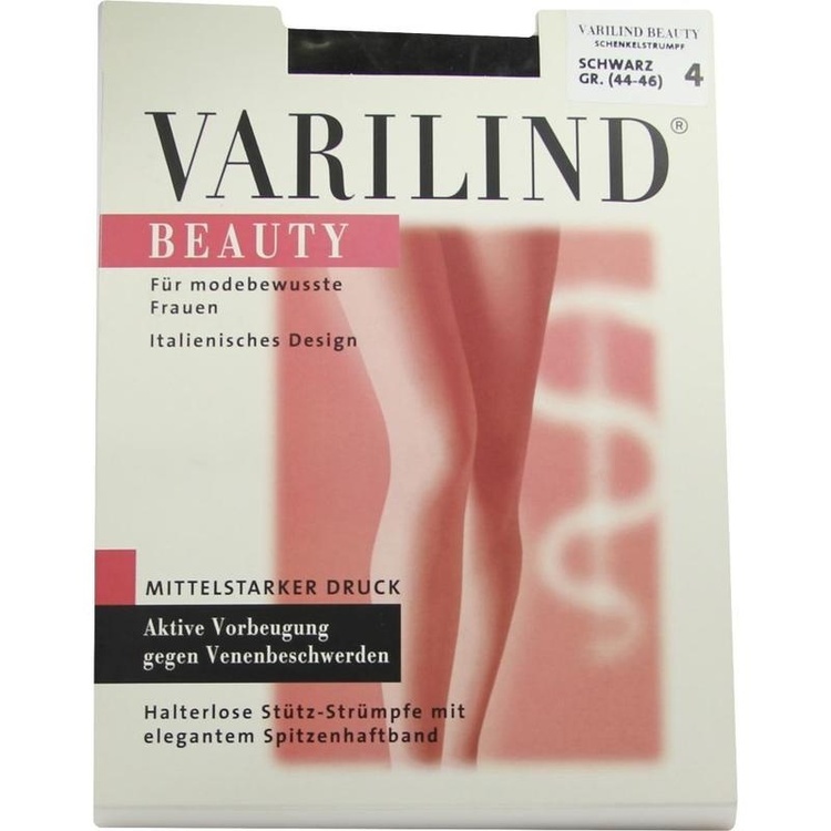 VARILIND Beauty 100den AG Gr.4 schwarz 2 St
