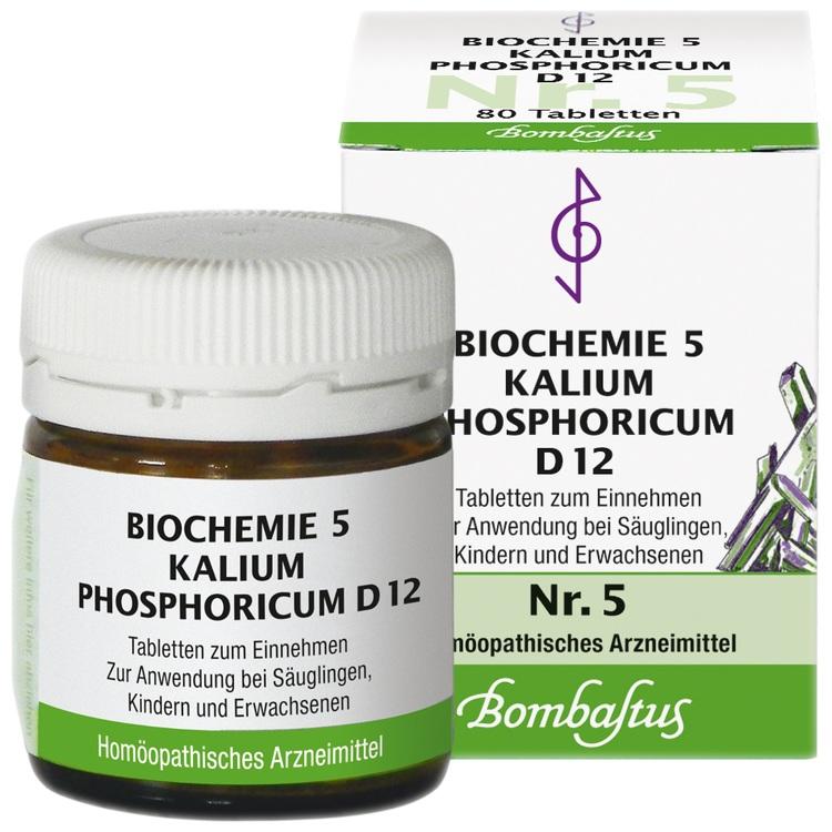 BIOCHEMIE 5 Kalium phosphoricum D 12 Tabletten 80 St