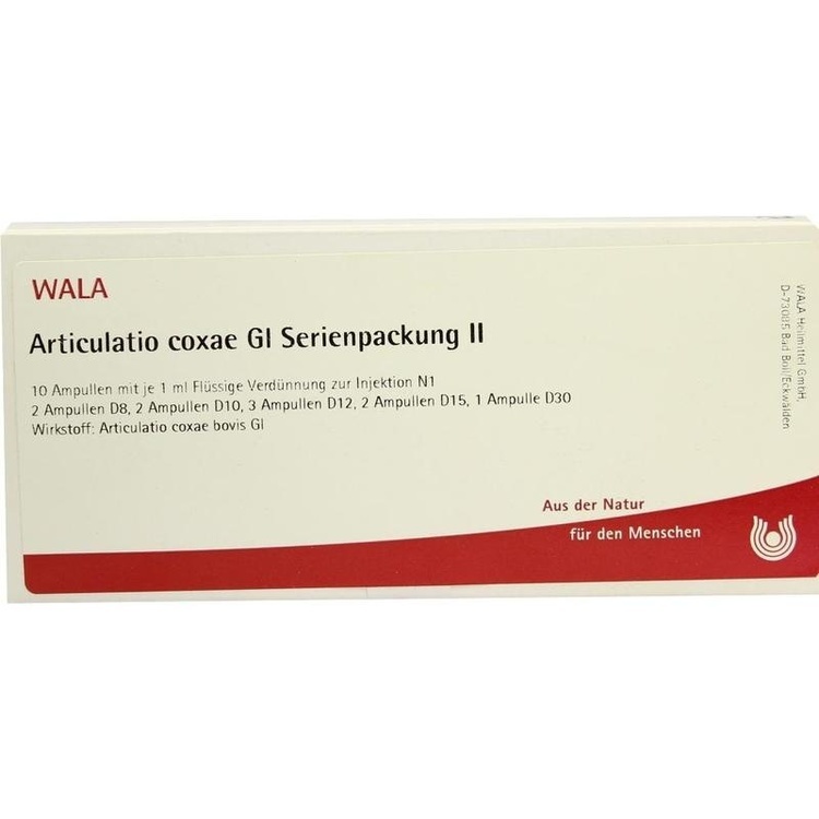 ARTICULATIO coxae GL Serienpackung 2 Ampullen 10X1 ml