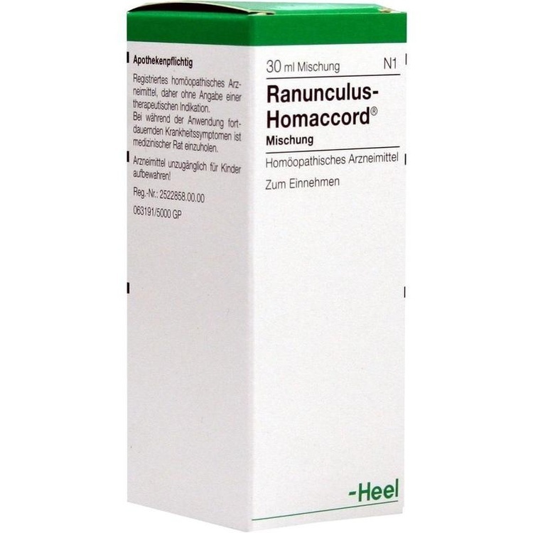 RANUNCULUS HOMACCORD Tropfen 30 ml