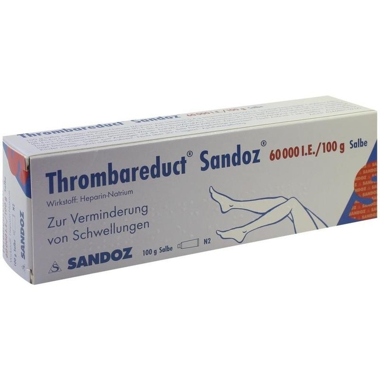 THROMBAREDUCT Sandoz 60.000 I.E. Salbe 100 g