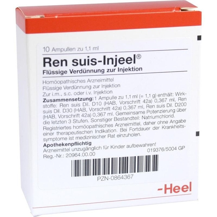 REN suis Injeel Ampullen 10 St