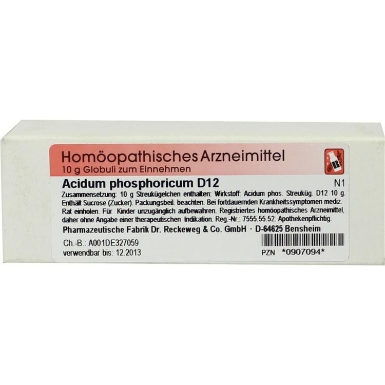 ACIDUM PHOSPHORICUM D 12 Globuli 10 g