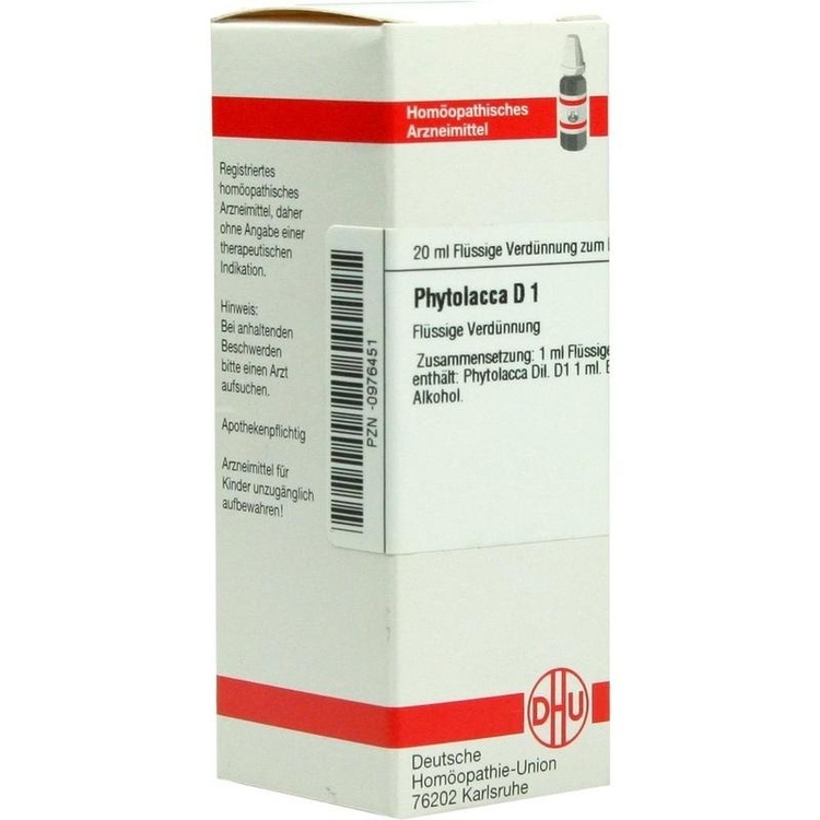 PHYTOLACCA D 1 Dilution 20 ml