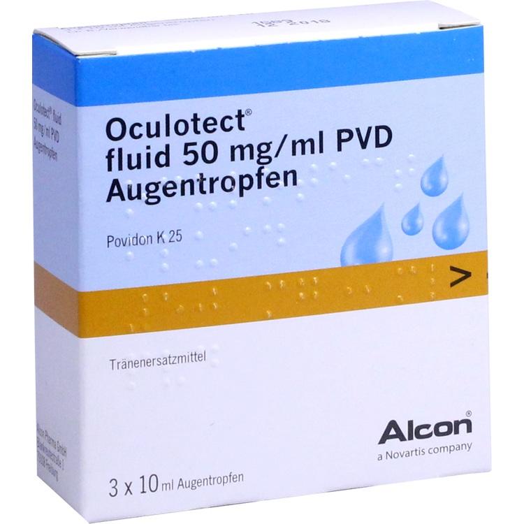 OCULOTECT fluid PVD Augentropfen 3X10 ml