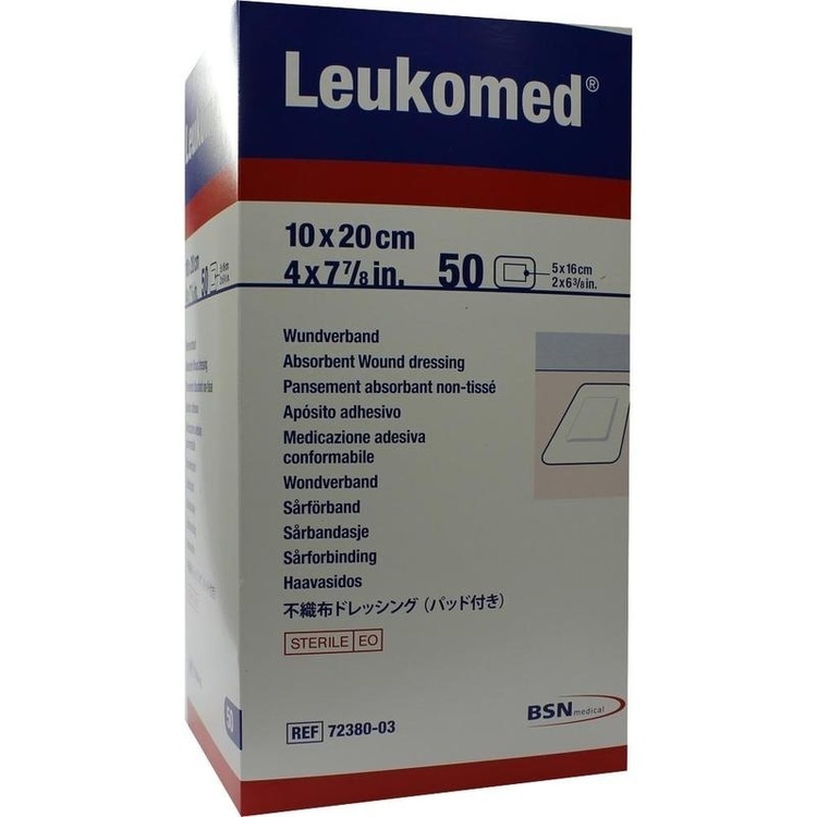 LEUKOMED sterile Pflaster 10x20 cm 50 St