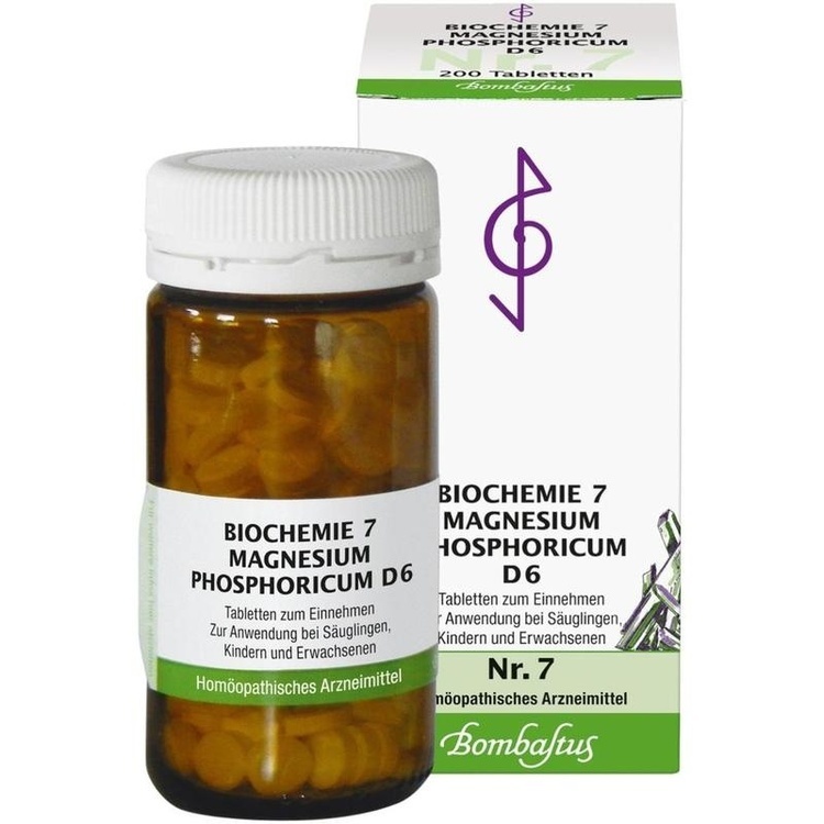 BIOCHEMIE 7 Magnesium phosphoricum D 6 Tabletten 200 St