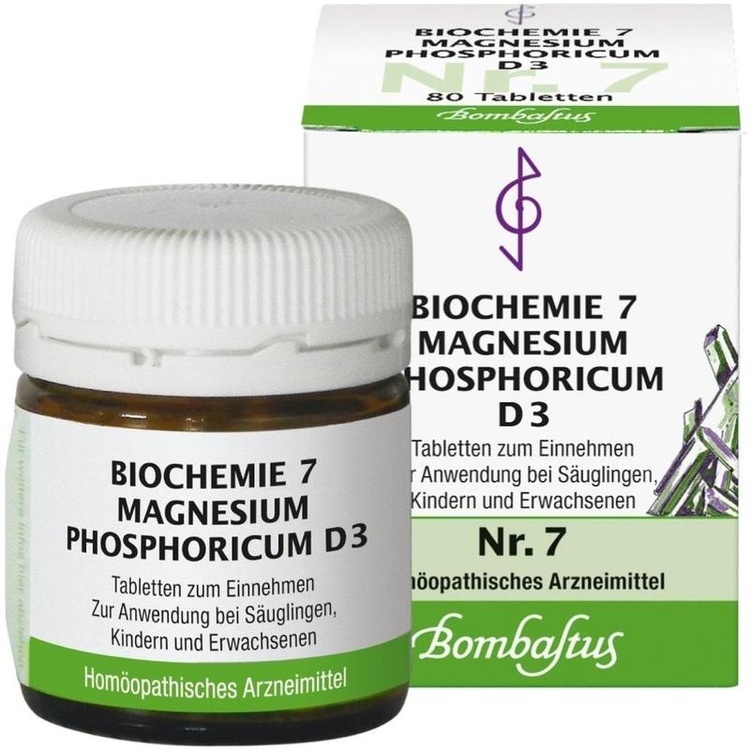 BIOCHEMIE 7 Magnesium phosphoricum D 3 Tabletten 80 St
