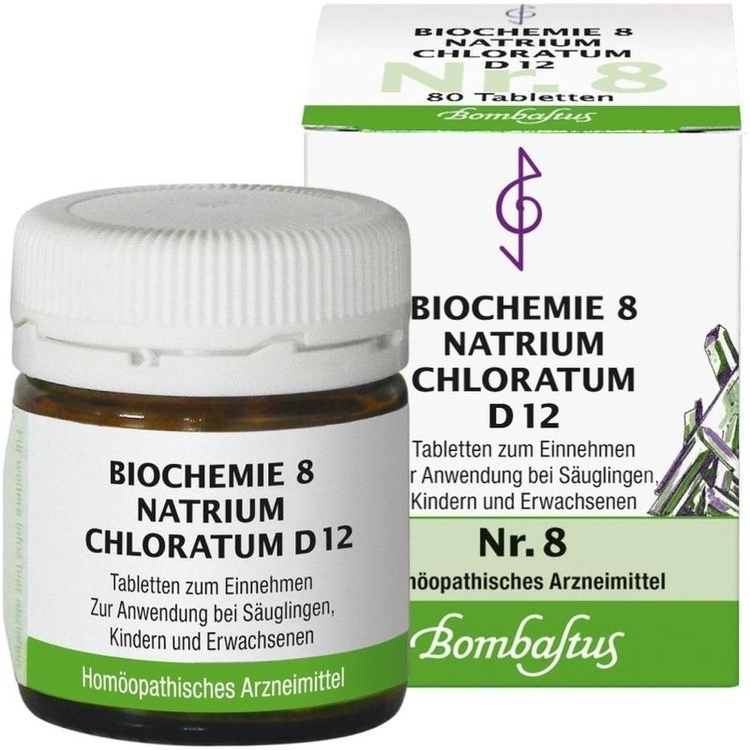 BIOCHEMIE 8 Natrium chloratum D 12 Tabletten 80 St