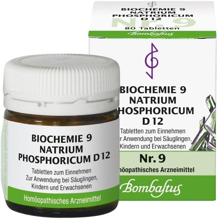 BIOCHEMIE 9 Natrium phosphoricum D 12 Tabletten 80 St