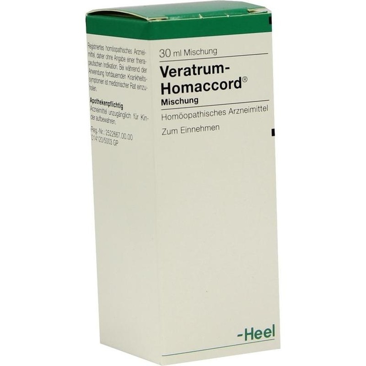 VERATRUM HOMACCORD Tropfen 30 ml