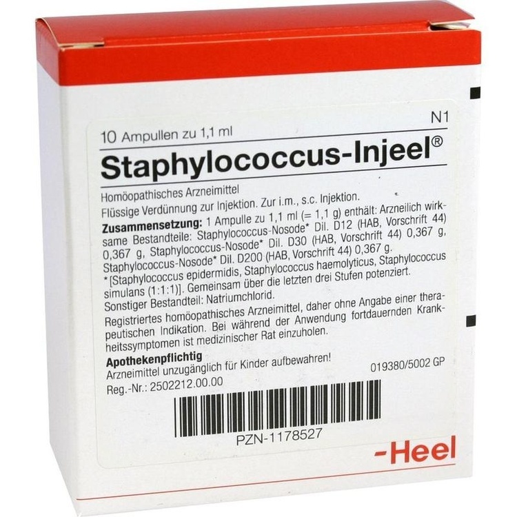 STAPHYLOCOCCUS INJEEL Ampullen 10 St