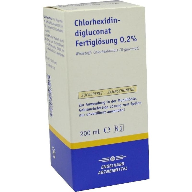 CHLORHEXIDINDIGLUCONAT Fertiglösung 0,2% 200 ml