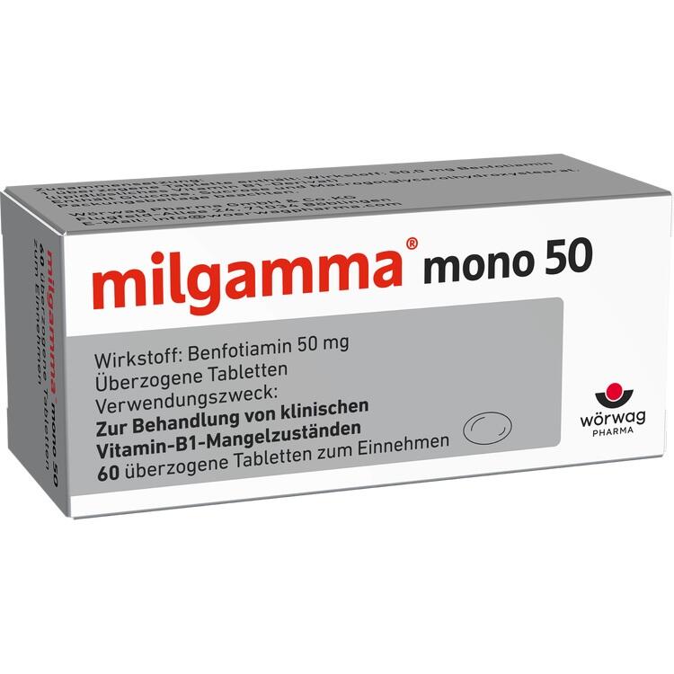 MILGAMMA mono 50 überzogene Tabletten 60 St