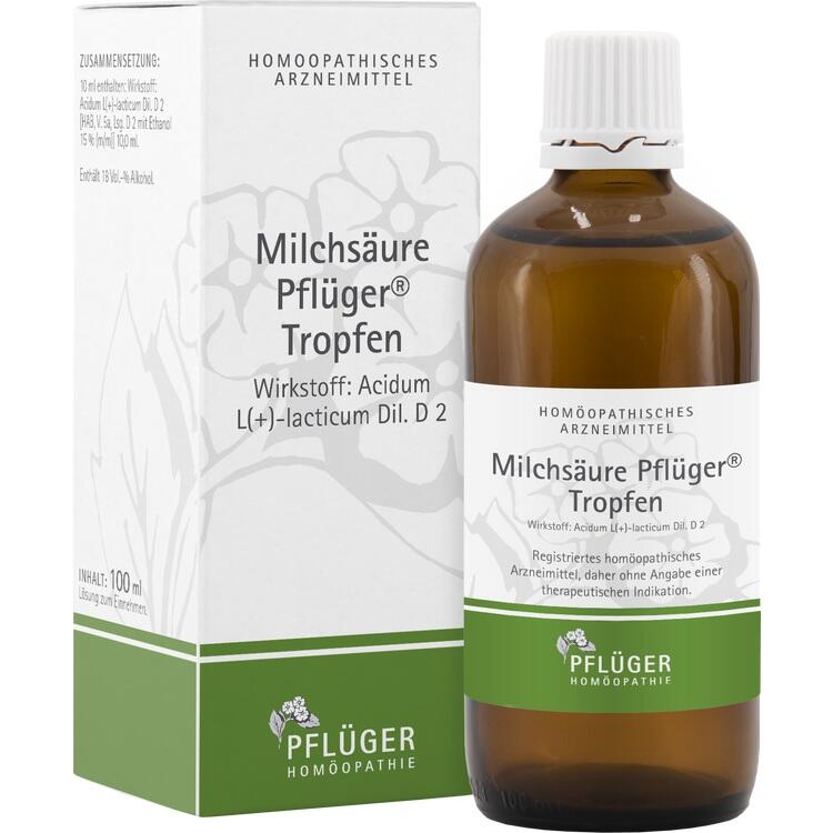 MILCHSÄURE Pflüger Tropfen 100 ml