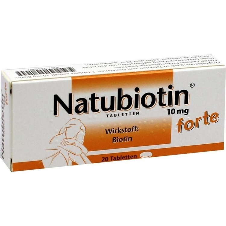 NATUBIOTIN 10 mg forte Tabletten 20 St