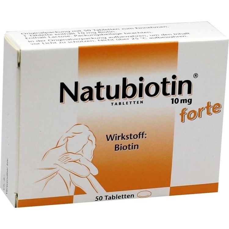 NATUBIOTIN 10 mg forte Tabletten 50 St