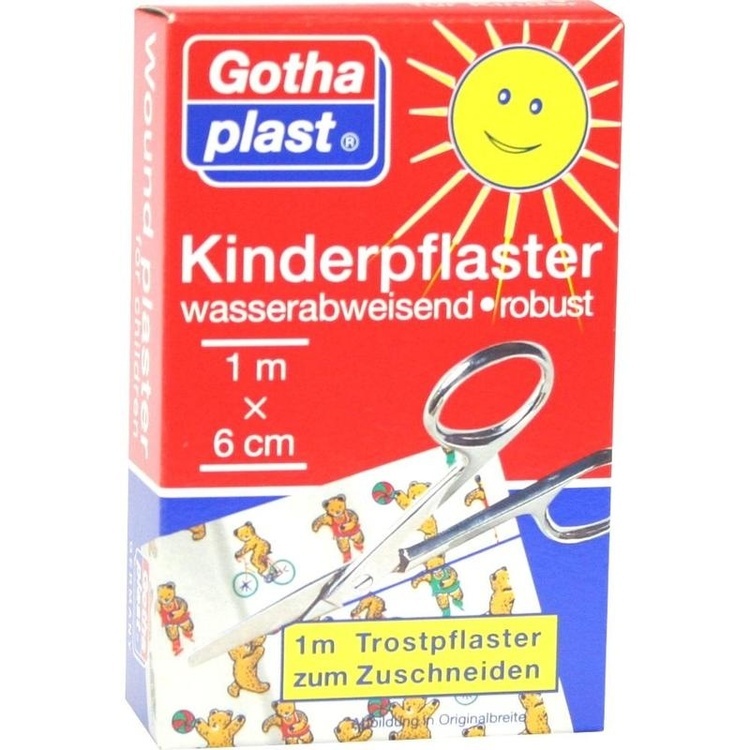 GOTHAPLAST Kinderpflaster 6 cmx1 m 1 St