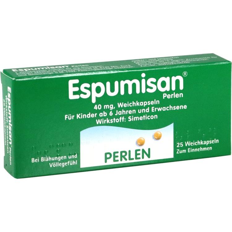 ESPUMISAN Perlen 40 mg Weichkapseln 25 St