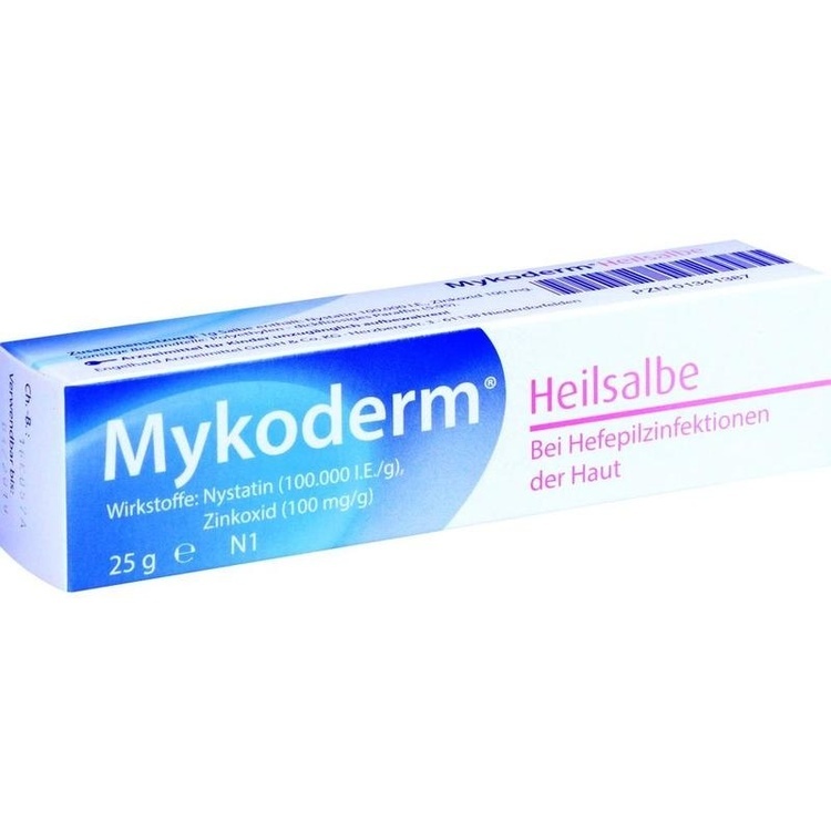 MYKODERM Heilsalbe Nystatin u.Zinkoxid 25 g