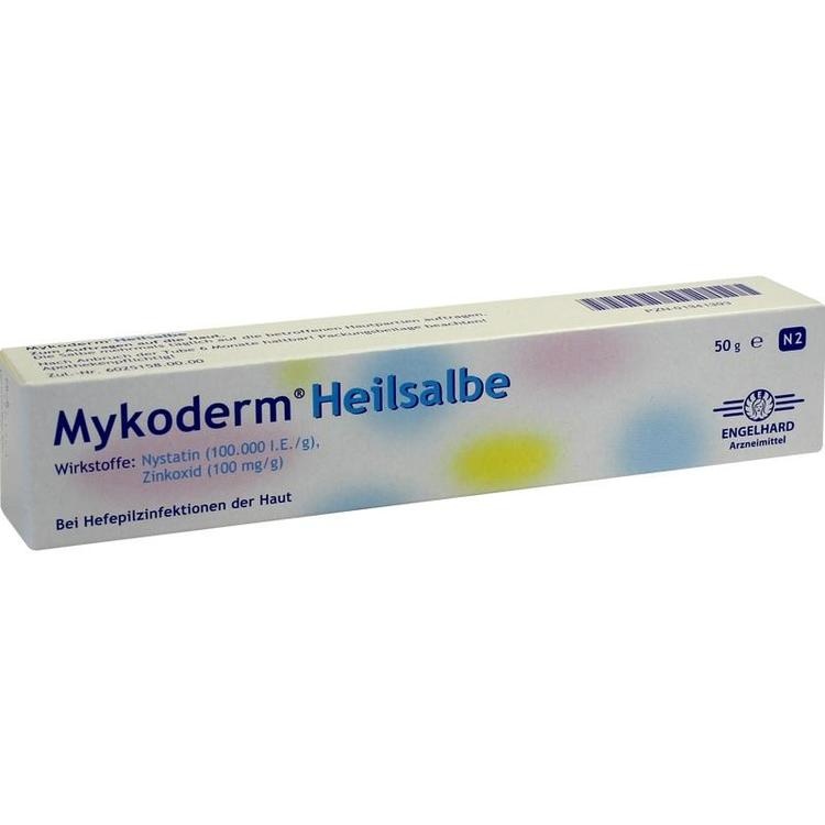 MYKODERM Heilsalbe Nystatin u.Zinkoxid 50 g